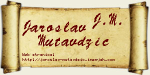 Jaroslav Mutavdžić vizit kartica